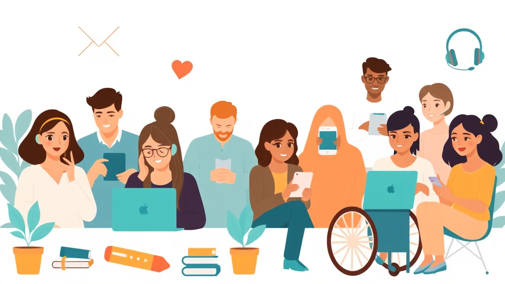 Personas comunicándose y recibiendo soporte